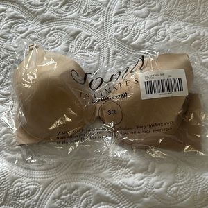 Soma size 36 B Full coverage Bra.  Soft tan